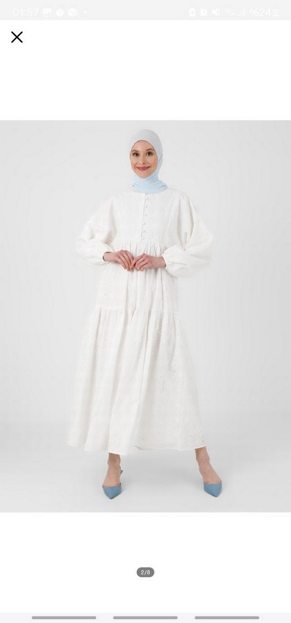 fisto elbise modanisa refka - Görsel 2