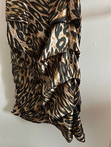 Saten Leopar Abiye - Görsel 5