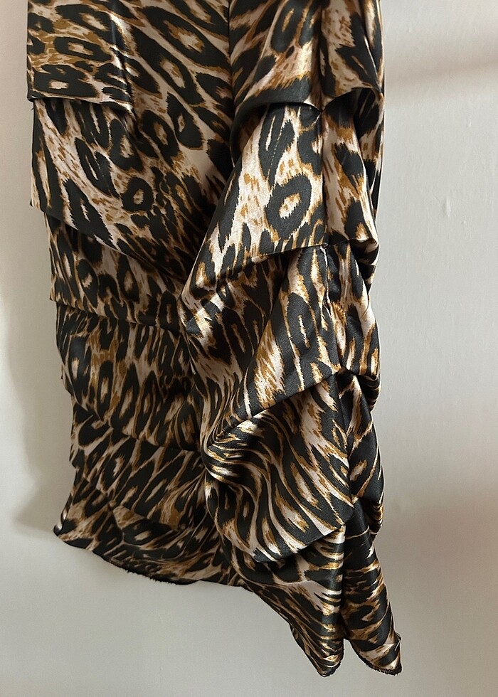 Saten Leopar Abiye - Görsel 5