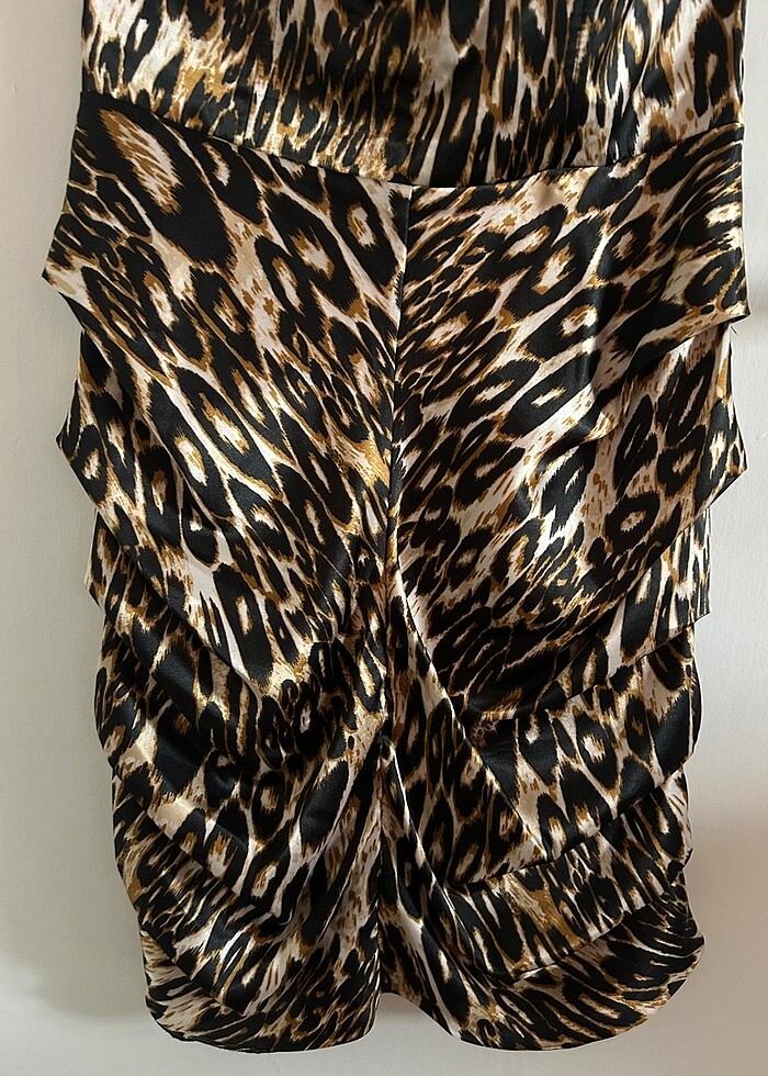 Saten Leopar Abiye - Görsel 3