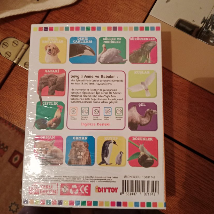 İlk 100 Hayvan Zeka Kartları - Görsel 3
