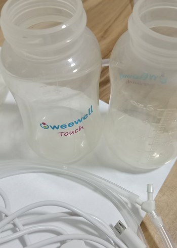 Beyaz Elektrikli Göğüs Pompası Seti - Görsel 4