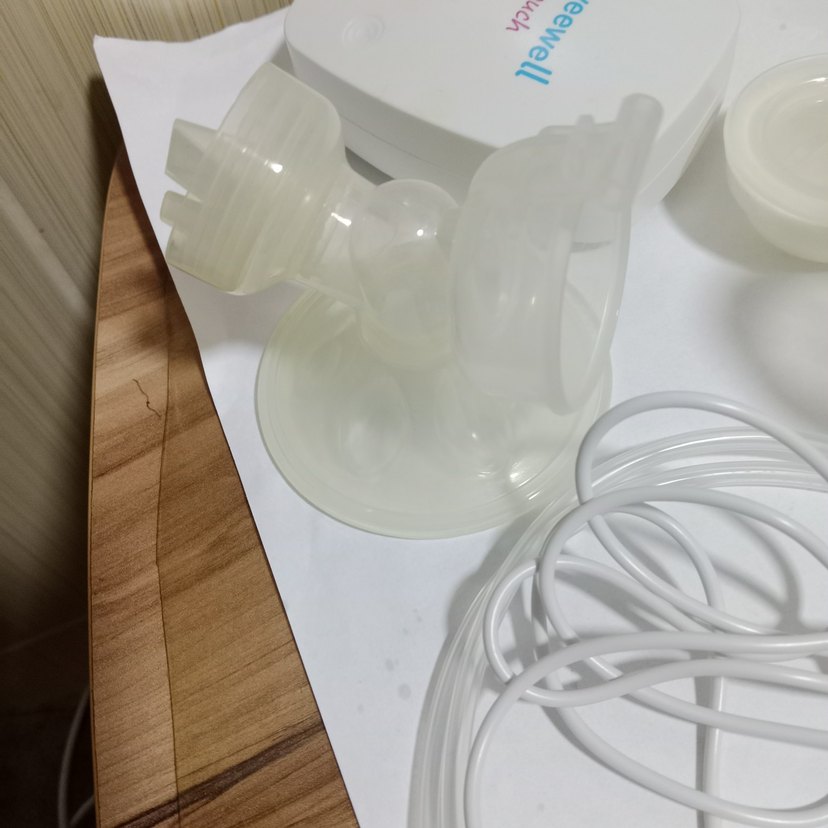 Beyaz Elektrikli Göğüs Pompası Seti - Görsel 3