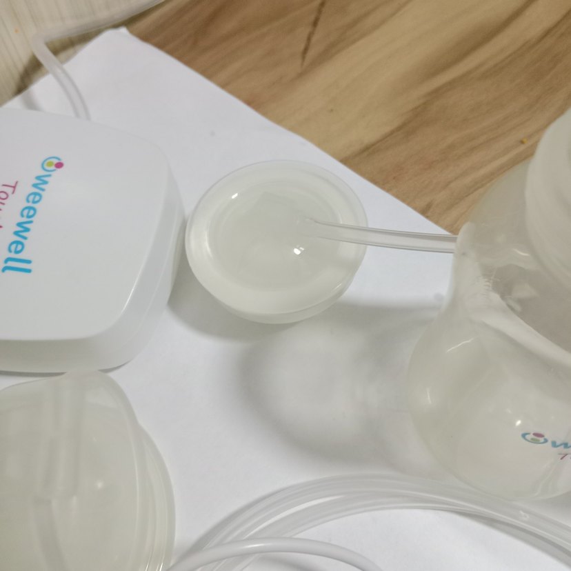 Beyaz Elektrikli Göğüs Pompası Seti - Görsel 5