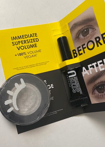 Sephora size up mascara mini boy ve yves rocher tekli far