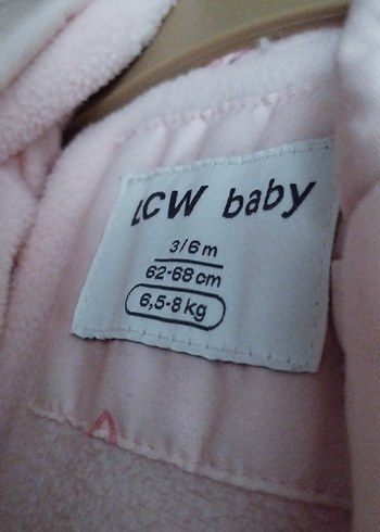 Pembe Desenli Bebek Kız Tulumu - Görsel 3