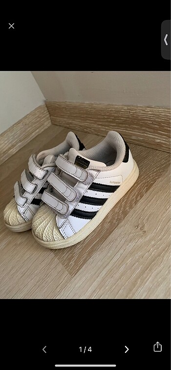 Adidas superstar çocuk ayakkabı
