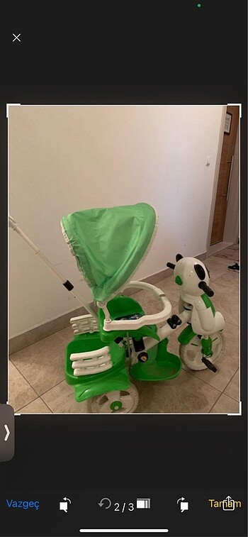Diğer Ebeveyn kontrollü bebek bisikleti