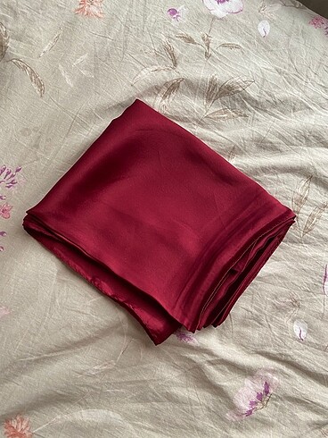 Janjan abiye şal bordo cherry