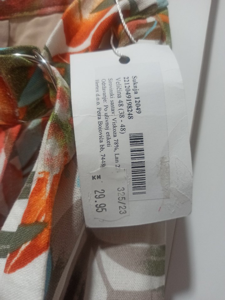 Bol Kesim Midi Anvelop Etek - Görsel 3