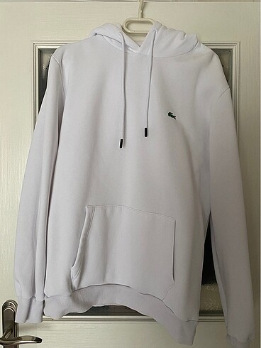 Beyaz sweatshirt