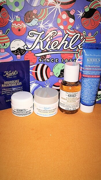 Kiehls en çok satan cilt ürünleri set