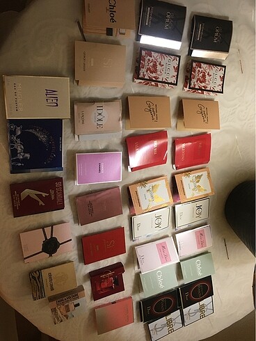 En çok satan parfüm sample çeşitleri