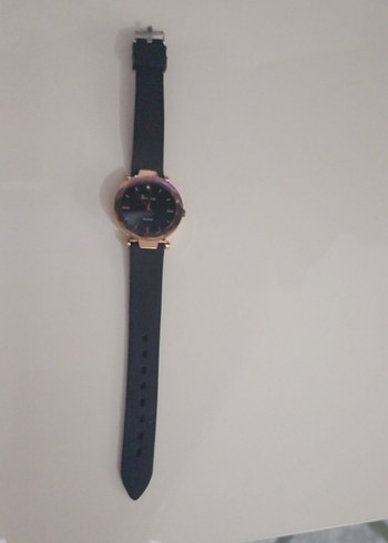 Kemer Tokalı Siyah Gotik Kadın Saati - Görsel 2