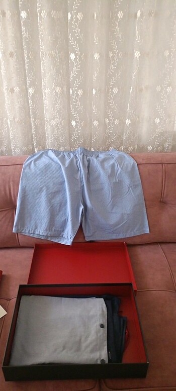 Çeyizlik Batista Erkek penye takım 5li BORDO renk - Görsel 5