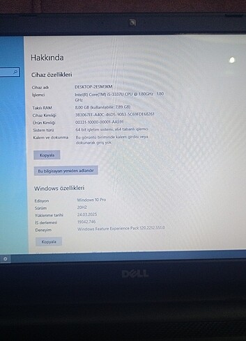 Dell inspiron 3521 - Görsel 6