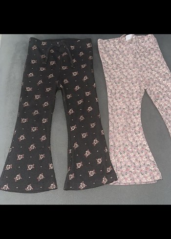 Zara 2li İspanyol paça Pantalon 2 yaş - Görsel 2