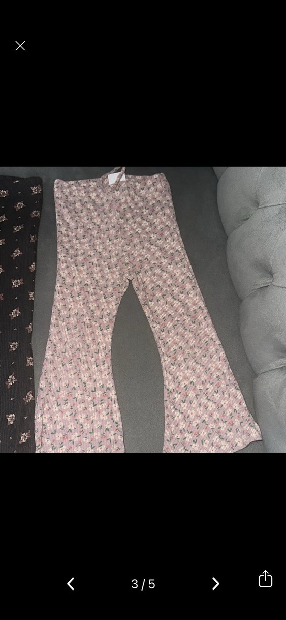 Zara 2li İspanyol paça Pantalon 2 yaş - Görsel 3