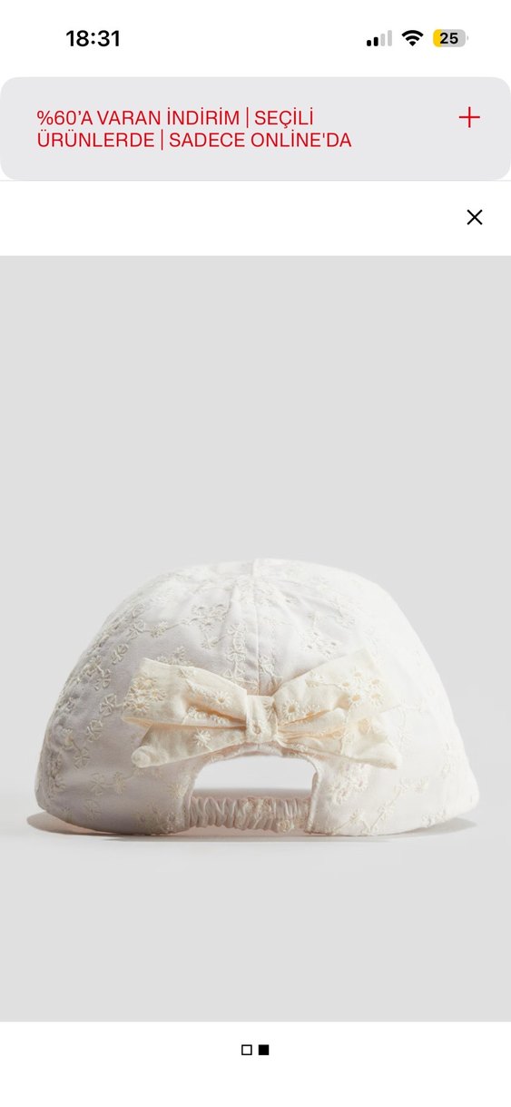 H&m çocuk şapka - Görsel 2