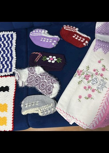 11 Parça Çeyiz Seti Bohça Seti - Görsel 3