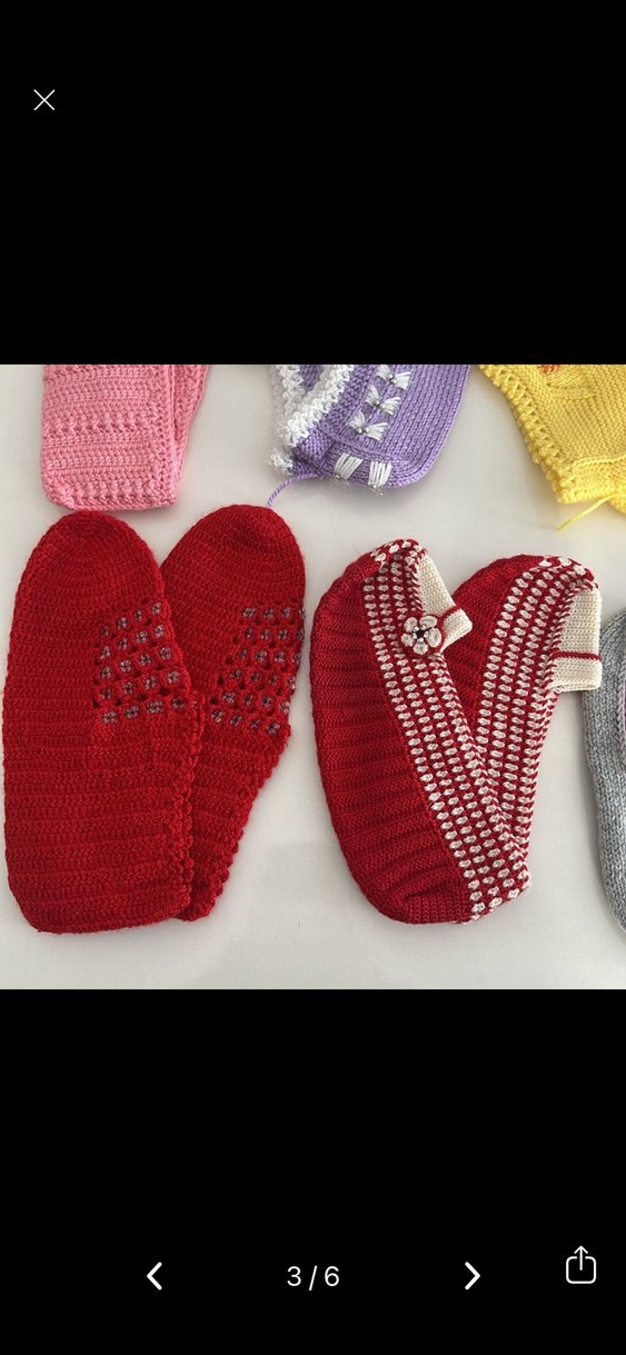 Örgü Patik - Görsel 3