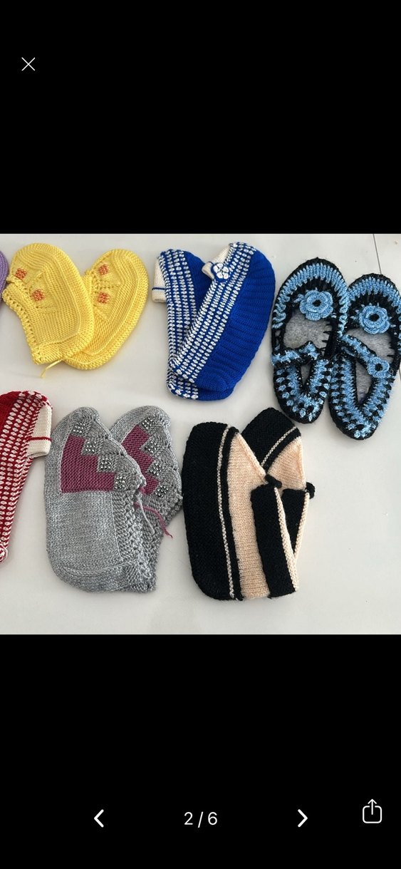 Örgü Patik - Görsel 2