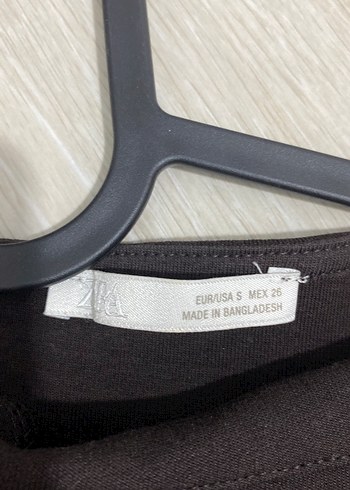 ZARA KEMERLİ ELBİSE - Görsel 2