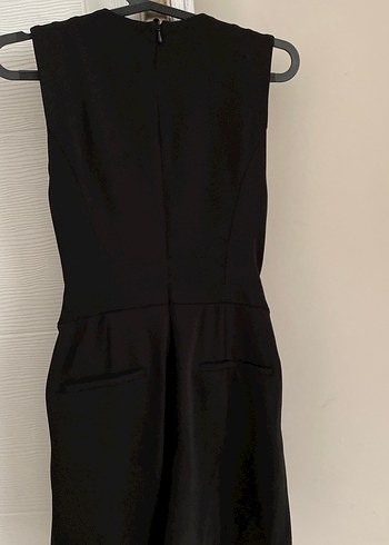 Siyah Kemerli gold detaylı tulum - Görsel 5