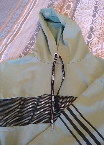 m Beden yeşil Renk Fileli sweatshirt