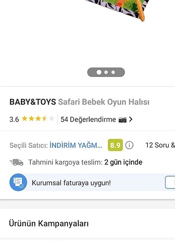  Beden Oyun halısı 