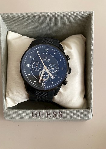 Guess Gri Modern Klasik Erkek Saat - Görsel 5