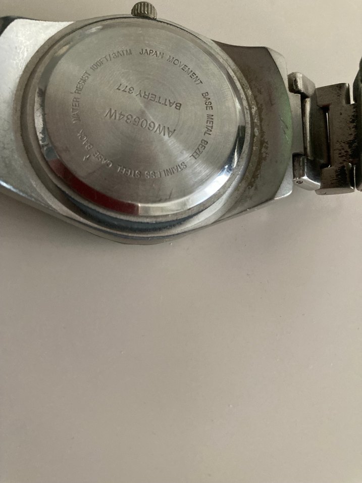 Gri Erkek Biker Saat - Görsel 3