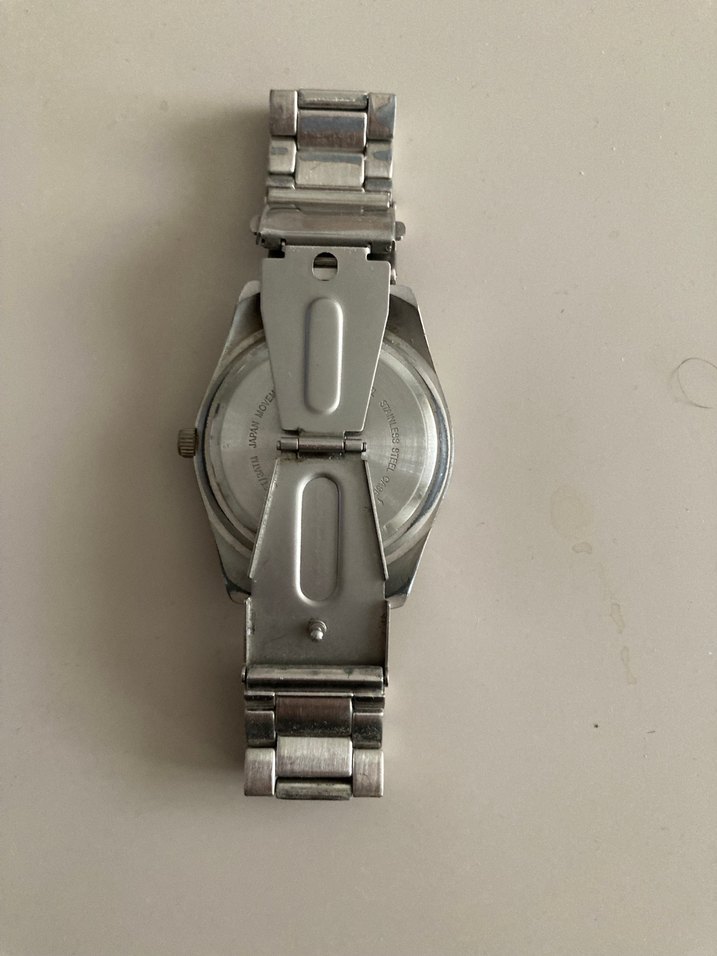 Gri Erkek Biker Saat - Görsel 2