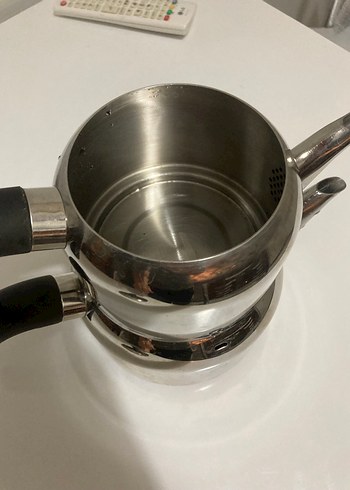 Gri Çelik Çaydanlık Seti - Görsel 5