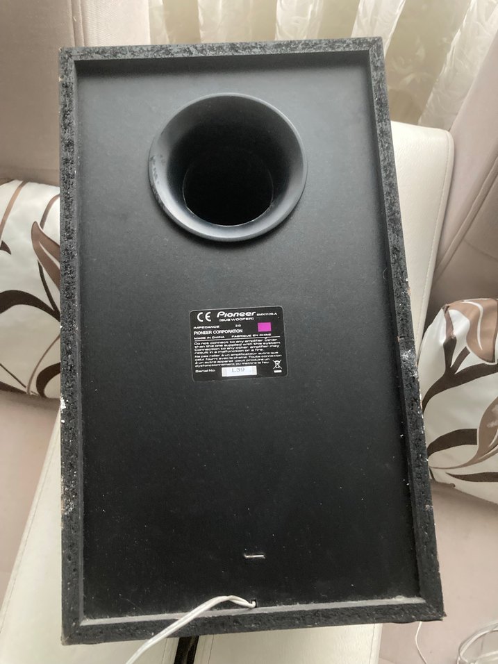 Pioneer Subwofer Hoparlör - Görsel 3