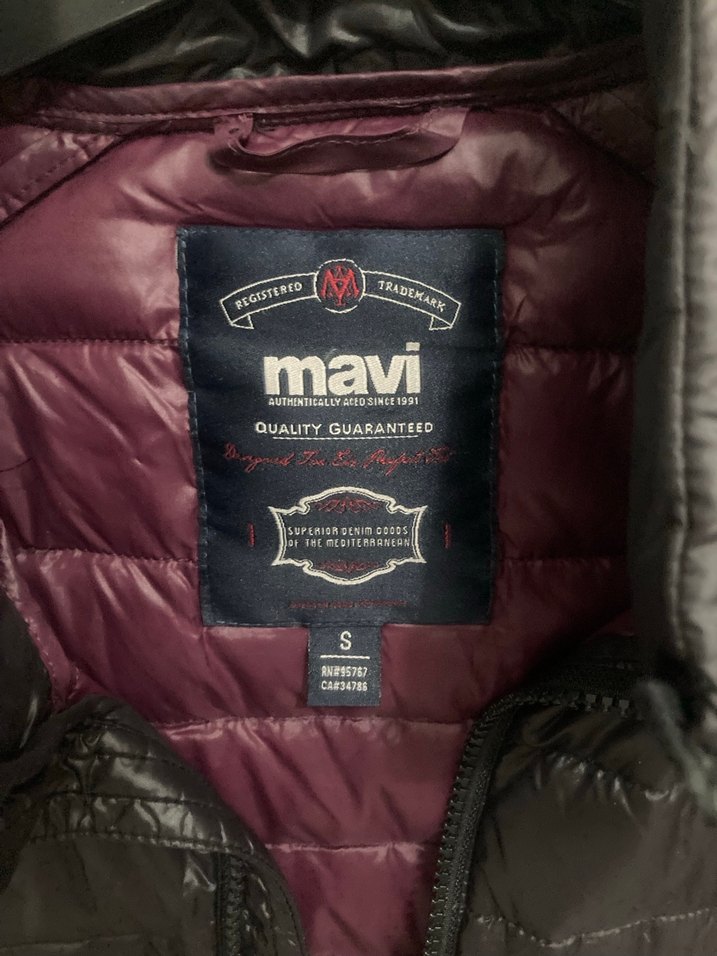 MAVİ MARKA Siyah MONT S BEDEN - Görsel 2