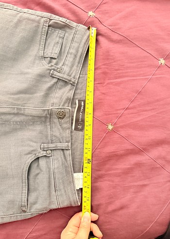 Gri Erkek Denim Pantolon Regular Fit - Görsel 7