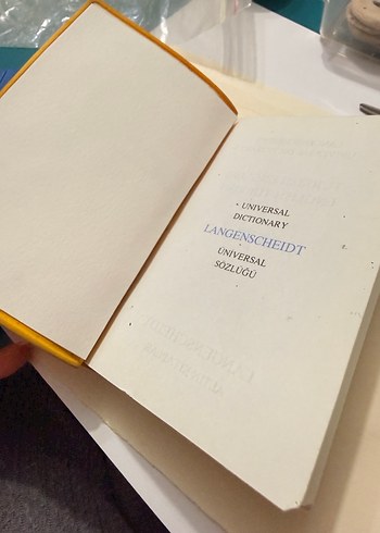 Langenscheidt Türkçe-İngilizce Sözlük - Görsel 2