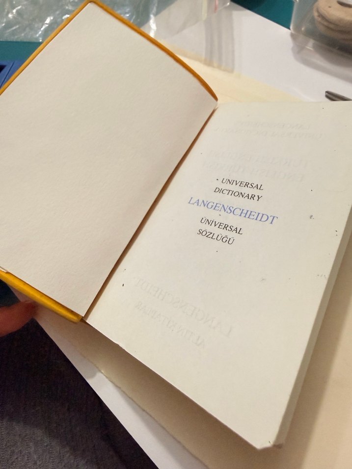 Langenscheidt Türkçe-İngilizce Sözlük - Görsel 2