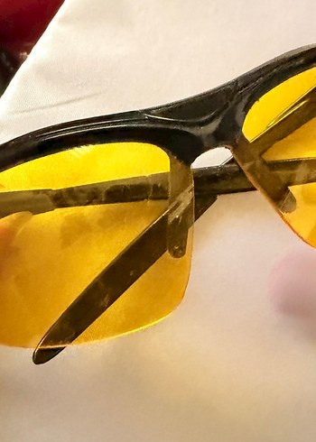 Sarı Gece Sürüş Gözlügü Motosiklet Ve Bisiklet Gözlügü - Görsel 2