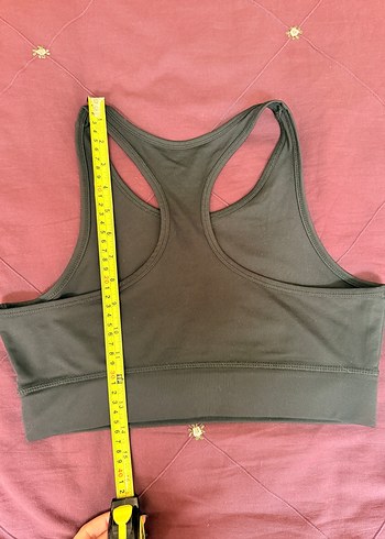 Siyah Sporcu Sütyeni Midi Boy - Görsel 3