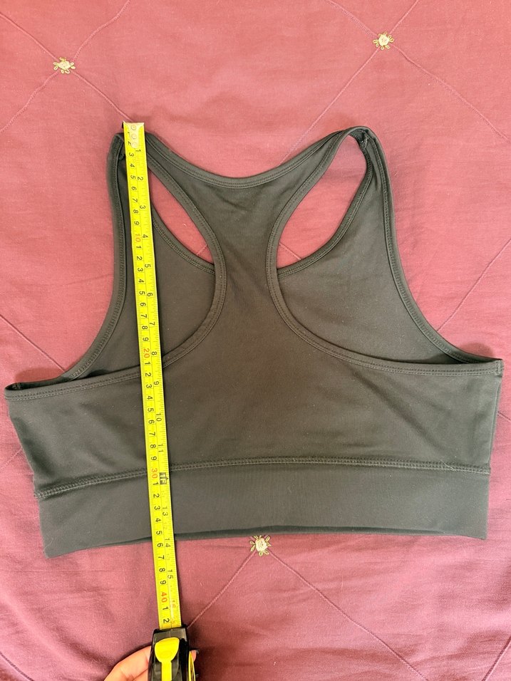 Siyah Sporcu Sütyeni Midi Boy - Görsel 3