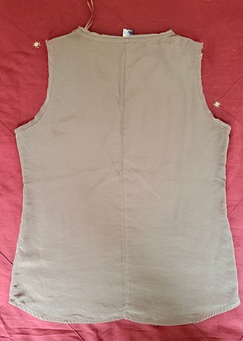 Kolsuz V Yakalı Bluz - Görsel 3