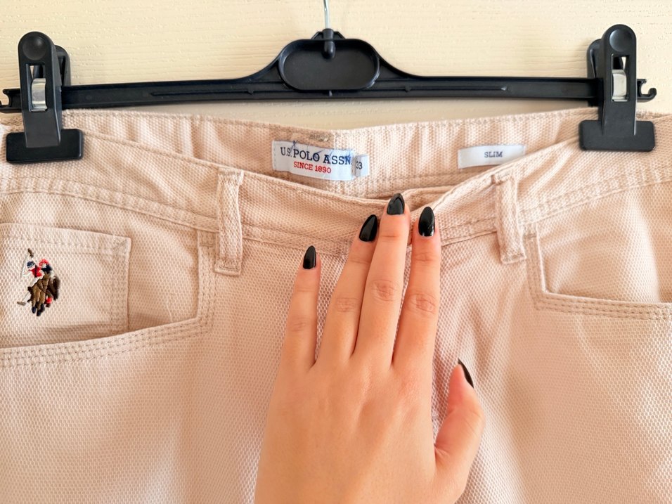 Bej Erkek Pantolon - Görsel 4