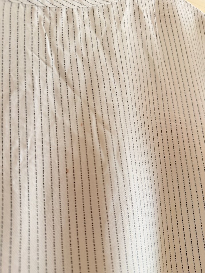 Kadın Çizgili Kısa Kollu Bluz - Görsel 3