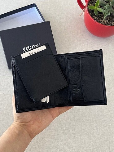 Rfid Korumalı Hakiki Deri Erkek Cüzdan