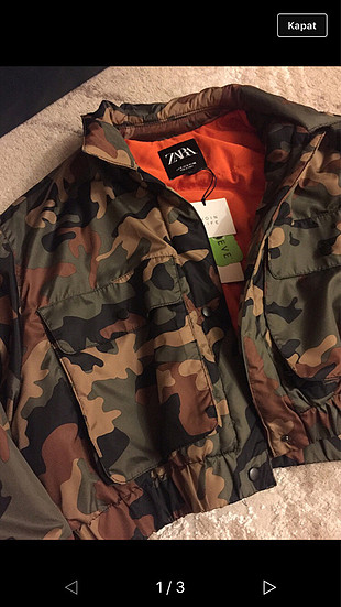 zara bomber ceket 