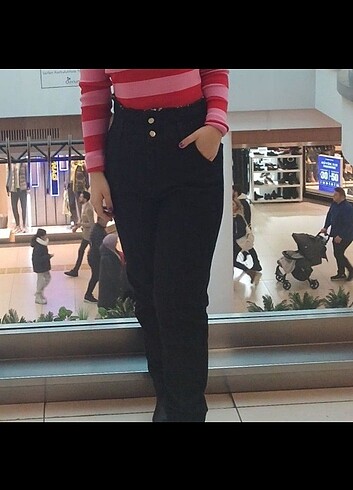 Beli lastikli pantolon 
