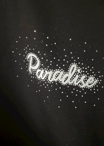 Kadın Siyah Sweatshirt - Görsel 2