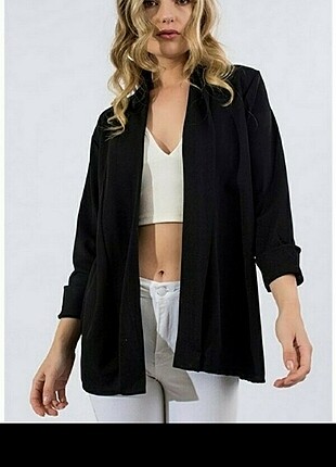 Siyah Blazer Ceket 